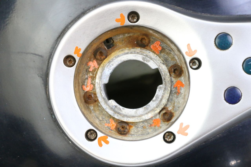 photo de BRANDSTOFTANK APRILIA CLASSIC 125 (1995 - 2001) - Hoofdaanzicht