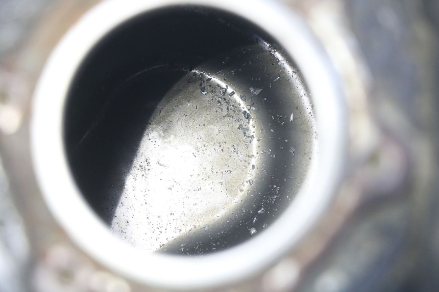 photo de BRANDSTOFTANK KYMCO DINK STREET 125 (2009 - 2014) - Zoom op gebruiksstaat