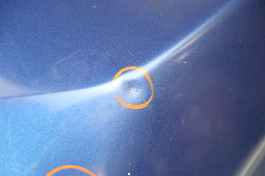 photo de BRANDSTOFTANK KAWASAKI GPX R WARBIRD 600 (1988 - 1993) - Zoom op componenten