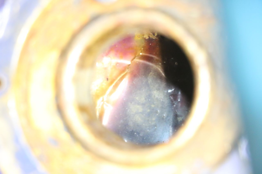 photo de BRANDSTOFTANK KAWASAKI GPX R WARBIRD 600 (1988 - 1993) - Visuele inspectie