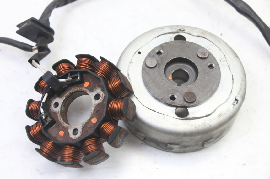 photo de ROTOR STATOREN MBK OVETTO 4T 50 (2008 - 2016) - Zoom op gebruiksstaat