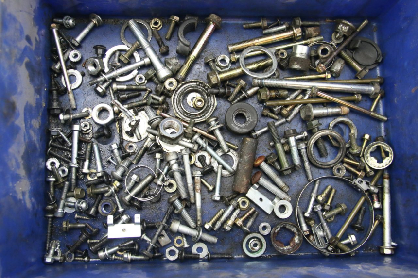 photo de ZAK SCHROEVEN EN BEVESTIGINGSMATERIAAL PIAGGIO VESPA GTS SUPER IE 125 (2009 - 2016) - Hoofdaanzicht