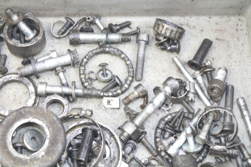 photo de ZAK SCHROEVEN EN BEVESTIGINGSMATERIAAL PIAGGIO XEVO - X EVO 125 (2007 - 2017) - Zoom op gebruiksstaat