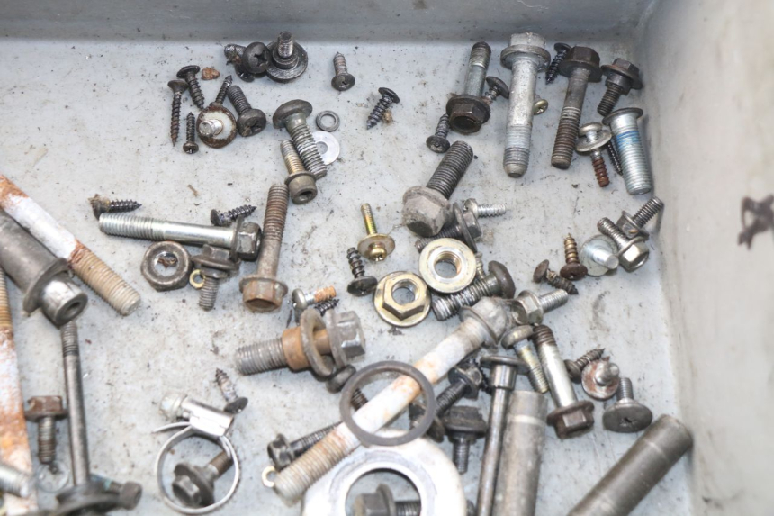 photo de ZAK SCHROEVEN EN BEVESTIGINGSMATERIAAL YAMAHA YP MAJESTY 125 (2007 - 2010) - Zoom op gebruiksstaat