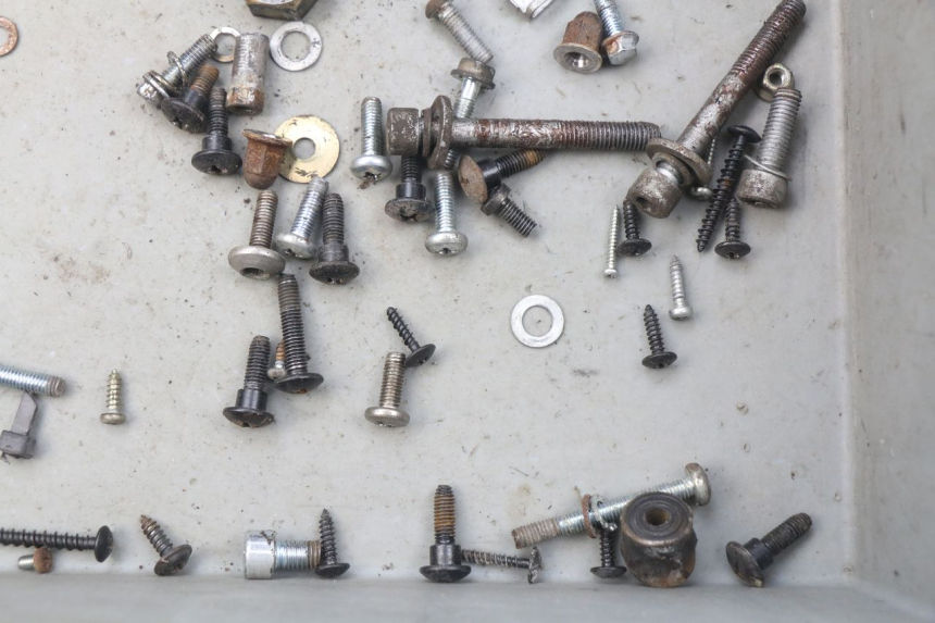 photo de ZAK SCHROEVEN EN BEVESTIGINGSMATERIAAL PIAGGIO ZIP 4T 50 (2006 - 2017) - Zoom op gebruiksstaat