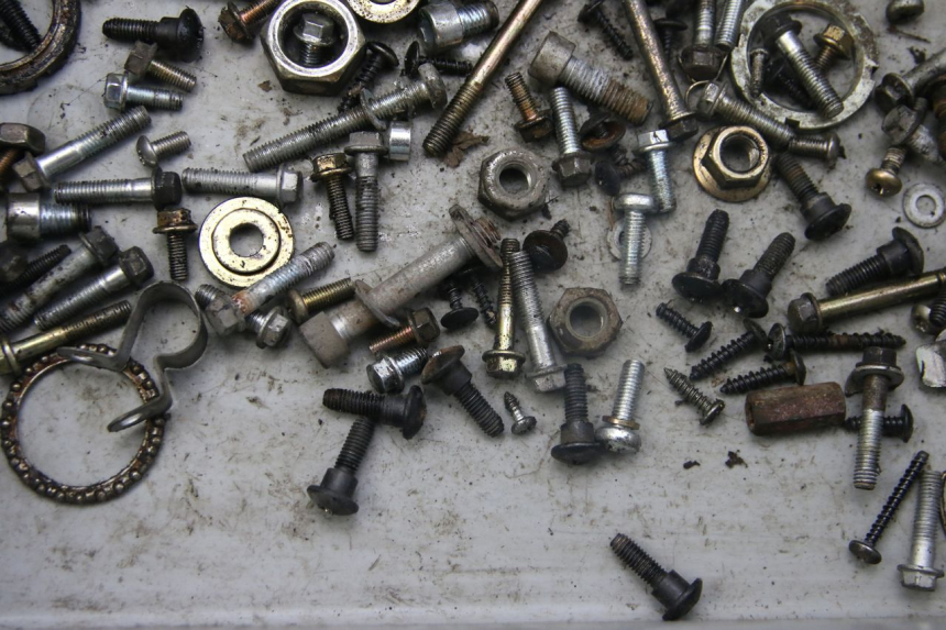 photo de ZAK SCHROEVEN EN BEVESTIGINGSMATERIAAL PIAGGIO ZIP 4T 50 (2018 - 2020) - Zoom op gebruiksstaat