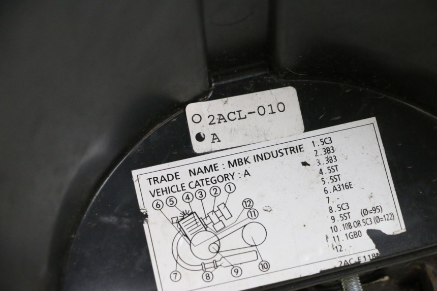 photo de VOORZIT YAMAHA NEOS NEO'S 4T 50 (2008 - 2016) - Andere kijkhoek