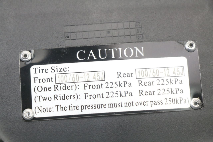 photo de ZITSEL JM MOTORS EVOLIS 4T 50 (2018 - 2022) - Detail van het onderdeel