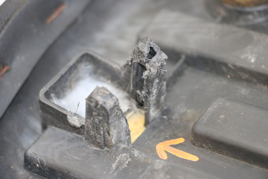 photo de ZITSEL MBK STUNT NAKED 50 (2004 - 2018) - Zoom op gebruiksstaat