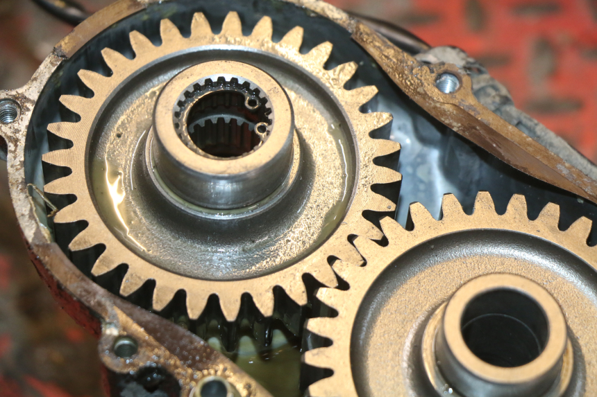 photo de WIELAANDRIJVING SUZUKI BURGMAN 650 (2002 - 2004) - Detailaanzicht