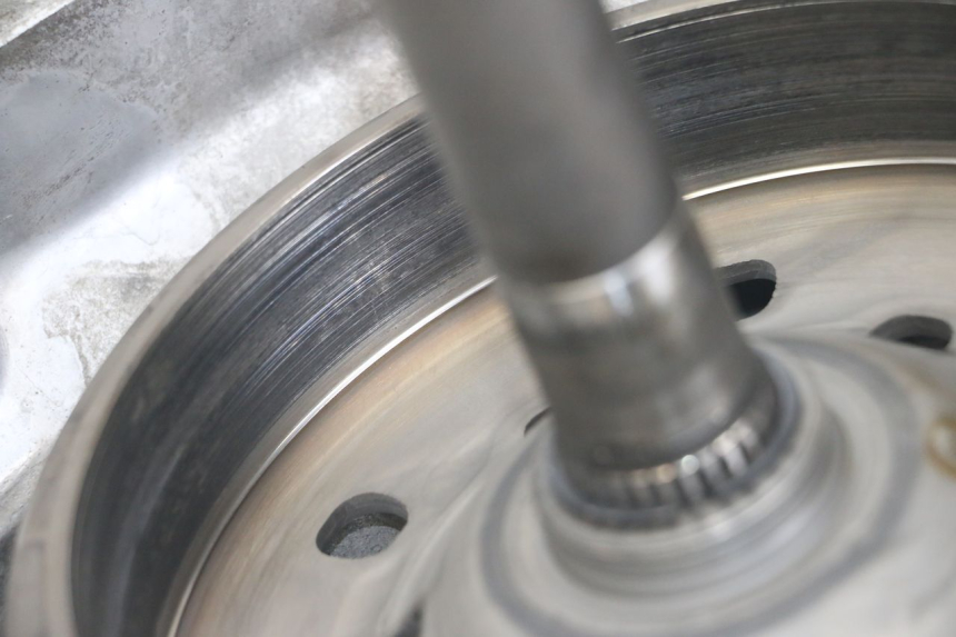 photo de WIELAANDRIJVING HONDA FJS SILVERWING SILVER WING 600 (2001 - 2010) - Zoom op gebruiksstaat