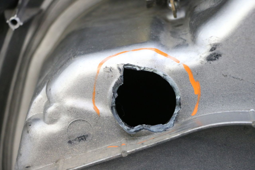 photo de RECHTERKANT KOFFER HONDA NTV DEAUVILLE 650 (2001 - 2006) - Gecontroleerd onderdeel