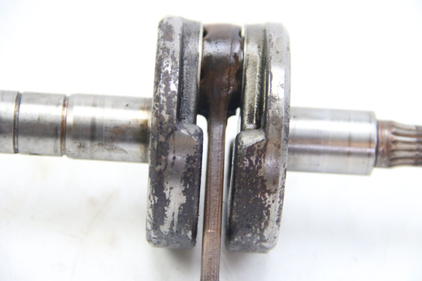 photo de KRUKAS MBK BOOSTER SPIRIT NAKED 50 (2004 - 2017) - Zoom op gebruiksstaat